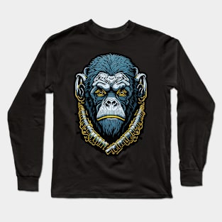 Techno Apes S02 D02 Long Sleeve T-Shirt